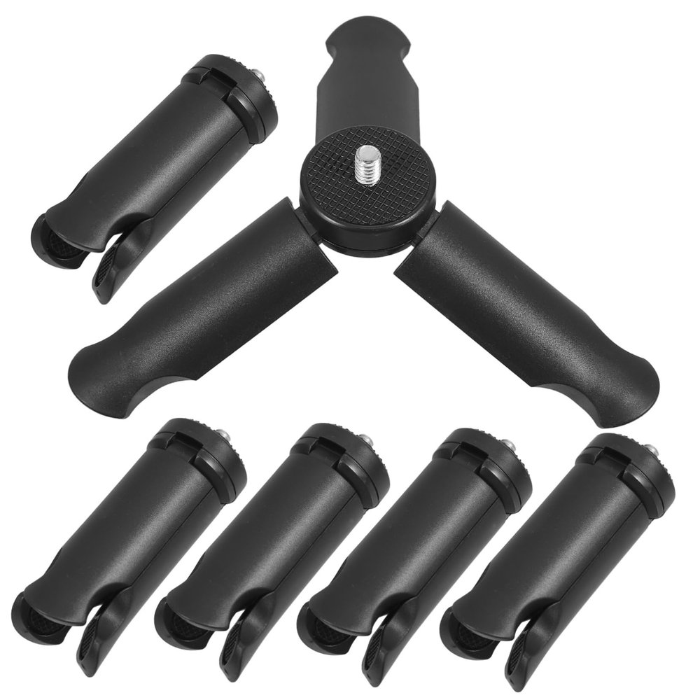 OSOLADY Tripod Stand Portable Screw Camera Mount Adapter for Smartphones Lightweight Design Compatible Digital Cameras Lighting Accessories