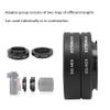 10mm16mm Autofocus Macro Extension Tube for NEX E Mount Cameras 10mm Macro Adapter Macro Adapter Automatic Focusing Extension Tube, Black Macro Extension Tube Adapter for NEX E view 3