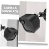 DirectNine Basics Outdoor Camera Rain Cover Protector Compatible Outdoor Design Easy to Install Lightweight Weather for Security Cameras view 2