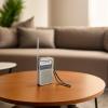 Portable Radio, Portable FM AM SW Radio with 3.5mm Headphone Jack, Clear Sound Strong Signal Reception Portable Radio for Elder Home Emergency view 2