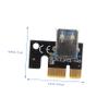 FELTECHELECTR 4pcs Pci-e to Adapter Cards Durable USB to Pci-e Riser for Computer Accessories High Efficiency Compatible with Desktop Systems Easy Installation Black view 2