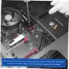 FELTECHELECTR 4pcs Pci-e to Adapter Cards Durable USB to Pci-e Riser for Computer Accessories High Efficiency Compatible with Desktop Systems Easy Installation Black view 3