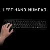 ACAGALA Ergonomic Keyboard Left Hand Keyboard Left Handed Keyboard Ergonomic Design Full-Size Keyboard Dual USB Interface Improve Work Efficiency view 4
