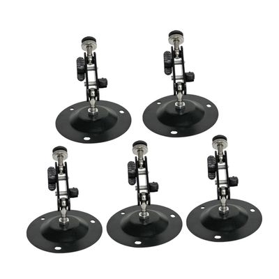 5pcs Security Camera Wall Mount Bracket Durable Rotatable Holder for Indoor and Outdoor Use Easy Installation for Home and Shop