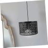 QUMIIRITY Vintage Metal Hollow Lamp Shade for Table Lamps European Carved Design Easy to Install for Decor view 3