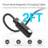 Replacement Set for Plaud Note & Note Pro AI Voice Recorder  USB-C Magnetic Charging Cable & 0.2" Ultra-Thin Magnetic Ring, 2ft Fast-Charge Cable, Official Compatible Accessory view 3