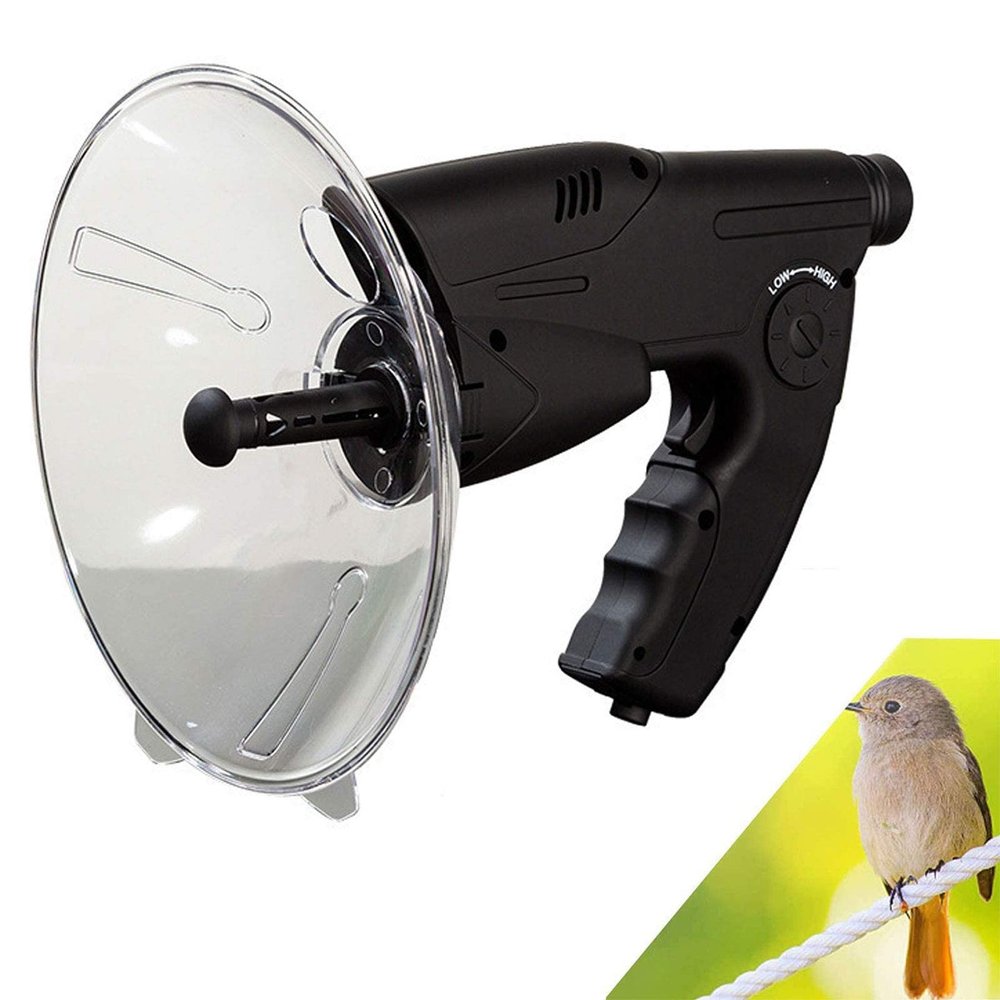 SLGGPJBU Multifunction Parabolic Microphone Monocular,Sound Amplifier Ear Bionic and Birds Observing Telescope,for Outdoor Activities and Family Entertainment