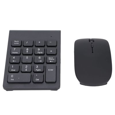 Numeric Keypad Laptop, 18 Key USB Keyboard with Mouse, Plug and Play, 2.4GHz Technology, 1200 DPI Sensitive, Numeric Keypad Combo The