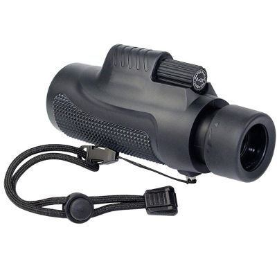 Portable Monocular 8x32 Monocular Telescope Waterproof Compact Travel Camping Hiking Binoculars Magnification Telescope for Adult Bird Watching Outdoor Travel Sightseeing