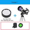 Portable Monocular telescopes for Astronomy,Super Large Diameter 70MM for Kids Beginners,Refractor Telescope,Travel Telescope with Carry Bag and Tripod,Gifts for Children's Birthday view 2