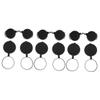 KICHOUSE 9pcs Rubber Objective Lens Cover for Binoculars Eyepiece Protector Lightweight Compact Design Replacement for Old Damaged Lens view 1