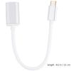 Type-C OTG Adapter for USB Devices USB 3.0 Type-C OTG Card Reader for Memory Cards Compatible Pro Mouse White view 3