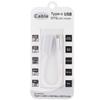 Type-C OTG Adapter for USB Devices USB 3.0 Type-C OTG Card Reader for Memory Cards Compatible Pro Mouse White view 4
