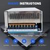 AC to DC Converter 12V 83A 1000W Power Supply,Universal SMPS 110V/120V/220V AC to DC Converter Power Supply Transformer Driver Adapter for CCTV,RV,Pump,LED Strip (DC12V-83A-1000W) view 4