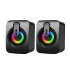 Computer Speakers Wired | Desktop Wired Speakers for Home Entertainment | Plug and Play Speakers for Computer Desk, TV Stand, and Bedside Use | Compact Sound Solution view 1