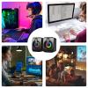 Computer Speakers Wired | Desktop Wired Speakers for Home Entertainment | Plug and Play Speakers for Computer Desk, TV Stand, and Bedside Use | Compact Sound Solution view 3
