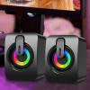 Computer Speakers Wired | Desktop Wired Speakers for Home Entertainment | Plug and Play Speakers for Computer Desk, TV Stand, and Bedside Use | Compact Sound Solution view 4