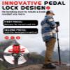IFOOTAGE Cobra 3 Strike Monopod with Fluid Head K5S, 59" Camera Monopod with Pedal Locking, One-Step Rapid Height Adjustment, for Shooting Bird/Animal/Sports Event/Wedding/Live Show view 3