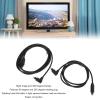 2pcs 3.3ft Optical Cable,Rotatable Digital Fiber Optic Cable 90 Degrees Optical Cable for Soundbar 360 Degree Rotatable Right Angle view 3