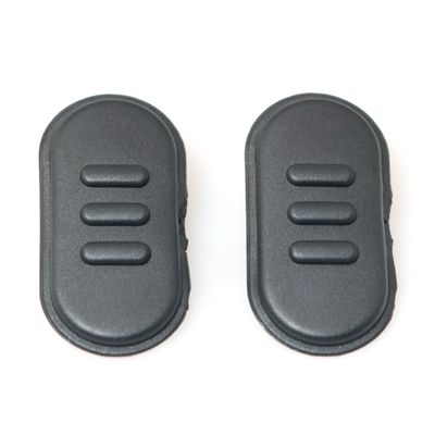 RLECS 2PCS Walkie Talkie Accessories Transmitter Button Rubber PTT Button Push to Talk PTT Button Two Way Radio Key Switch Talk Button