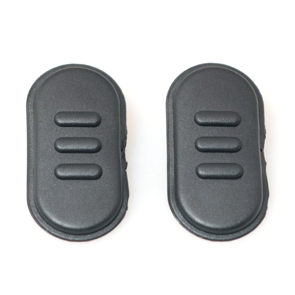 RLECS 2PCS Walkie Talkie Accessories Transmitter Button Rubber PTT Button Push to Talk PTT Button Two Way Radio Key Switch Talk Button