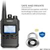 Two-Way Radio TD512, BelFone Professional Rechargeable Walkie Talkies with 4.5W, 32 Zones, 512 Channels and 2000mAh Battery,GPS and Recording(Black) (BF-TD512s-GPS) view 2