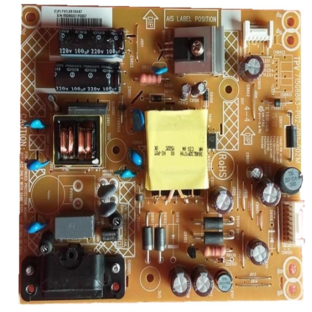 100% Test for 32PHF3750/T AOCLD32E01M Power Board 715G6863-P01-001-002M