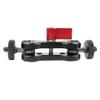 NovelGoal Magic Arm Mount Bracket Adapter Tripod Holder 1/4 Inch Screw with Dual Ball Head for OS-MO 360/Hero 13 and Hero All Series Sport Action Camera (Red,knob L100mm) view 1