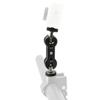NovelGoal Magic Arm Mount Bracket Adapter Tripod Holder 1/4 Inch Screw with Dual Ball Head for OS-MO 360/Hero 13 and Hero All Series Sport Action Camera (Red,knob L100mm) view 3