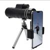 10X42 Monoculars for Kids Adult, HD Portable Support Phone Clip Tripod Telescope to Take Pictures Telescope-Stargazing Hunting Concerts Sports Good view 4
