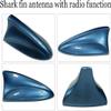 Takilma Shark Fin Antenna Blue Roof Shark Fin Antenna Cover view 2