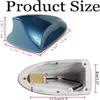 Takilma Shark Fin Antenna Blue Roof Shark Fin Antenna Cover view 3