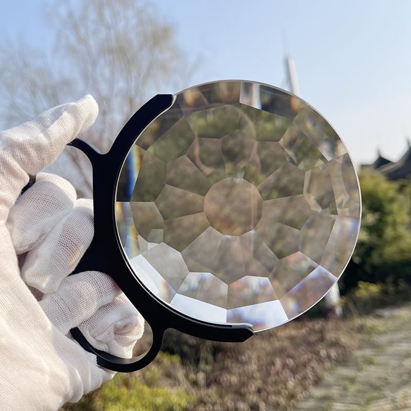 100mm Handheld Kaleidoscope Camera Lens Prism FX Filter Photography Accessories Special Effects Filter SLR Camera Accessories