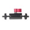 NovelGoal Magic Arm Mount Bracket Adapter Tripod Holder 1/4 Inch Screw with Dual Ball Head for OS-MO 360/Hero 13 and Hero All Series Sport Action Camera (Red,knob L83mm) view 1