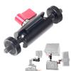 NovelGoal Magic Arm Mount Bracket Adapter Tripod Holder 1/4 Inch Screw with Dual Ball Head for OS-MO 360/Hero 13 and Hero All Series Sport Action Camera (Red,knob L83mm) view 2