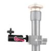 NovelGoal Magic Arm Mount Bracket Adapter Tripod Holder 1/4 Inch Screw with Dual Ball Head for OS-MO 360/Hero 13 and Hero All Series Sport Action Camera (Red,knob L83mm) view 3