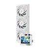 Thermalright Mjolnir Vision 360 ARGB White AIO CPU Liquid Cooler,IPS LCD Screen with 320 * 240 Resolution,for AM4/AM5 and LGA1700/1851,3.5 inchMagnet-Absorbent LCD Screen for Images view 1
