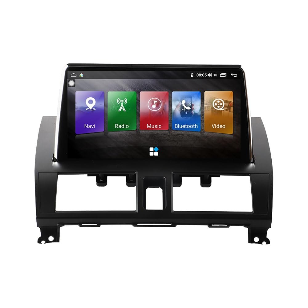 10.25 Inch Touch Screen Android 13 Car Radio for Mazda 3 2004-2009 Multimedia Stereo Audio Wireless Carplay GPS Navigation Player (6-128GB)
