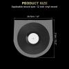 MECCANIXITY 50 Pcs Vinyl Outer Sleeves, Clear Vinyl Record Sleeves 12.2" x 12.2" Vinyl Record Protector Covers for 12" Single LP Storage Collections view 2