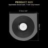 MECCANIXITY 50 Pcs Vinyl Outer Sleeves, Clear Vinyl Record Sleeves 7" x 7" Vinyl Record Protector Covers for 7" Single LP Storage Collections view 2
