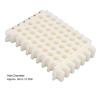 Sunicon Cable Dresser, 9mm Hole Closely Arranged Organizing Bundler Tool Network Cord Hole Comb Holes Optical Fiber Cable Organizer for CAT5 CAT6 CAT7 Cable (8x6 Holes) view 2