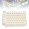 Sunicon Cable Dresser, 9mm Hole Closely Arranged Organizing Bundler Tool Network Cord Hole Comb Holes Optical Fiber Cable Organizer for CAT5 CAT6 CAT7 Cable (8x6 Holes) view 3