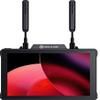 Hollyland Pyro 7 Wireless Video Transmitter & Receiver & 7 inch Camera Field Monitor HDMI & SDI 1300ft Range, 60ms Latency Auto Dual-Band Hopping with Waveform, LUTs, Recording, Vector Scope,Solo kit view 1