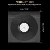 MECCANIXITY 20 Pcs Vinyl Outer Sleeves, Clear Vinyl Record Sleeves 14.2" x 12.6" Vinyl Record Protector Covers for 12" Single LP Storage Collections view 2