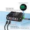 2 Ports PoE Injector Industrial Gigabit 30W PoE Adapter 12-48V view 2