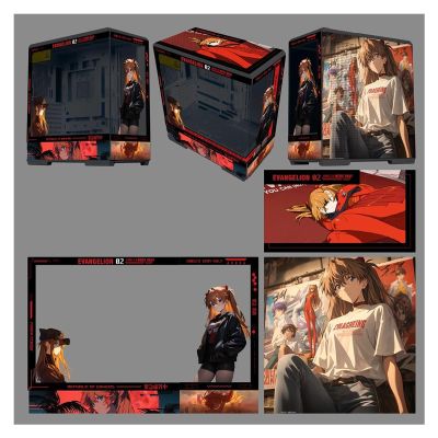Computer Cases, Mid-Tower PC Gaming Case ATX/M-ATX/ITX - Front I/O TPYE-C Port - Tempered Glass- 10 Fan Installation Position - Water Cooling Installation Ready