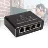 Gigabit Ethernet Switch 4 Port 1000Mbps, High Speed LAN Network Splitter for Cat6 Cat7 Cat8 Cables - Compact Home Office Internet Network Extender (4-Port) view 2