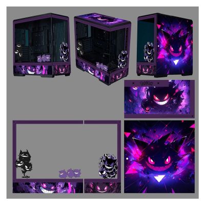 Computer Cases, Mid-Tower PC Gaming Case ATX/M-ATX/ITX - Front I/O TPYE-C Port - Tempered Glass- 10 Fan Installation Position - Water Cooling Installation Ready