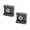 DirectNine Basics 6pcs Cold Shoe Mount Adapter for Quick Release Flash Stand Bracket for Cameras Compatible Threaded Accessories and Sturdy Design Black view 2