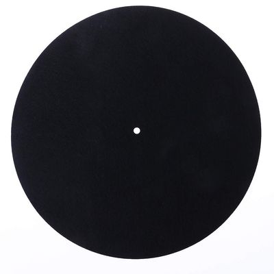 Black 3mm Thickness Turntable Mat for Record Player Cushions Mat Professional Felt Turntable Mat Accessories